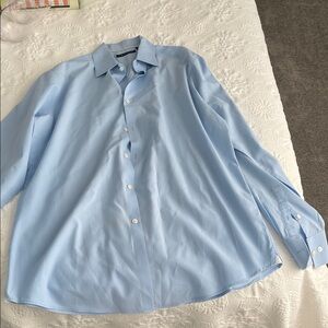 Theory Sky Blue Men's Dress Shirt